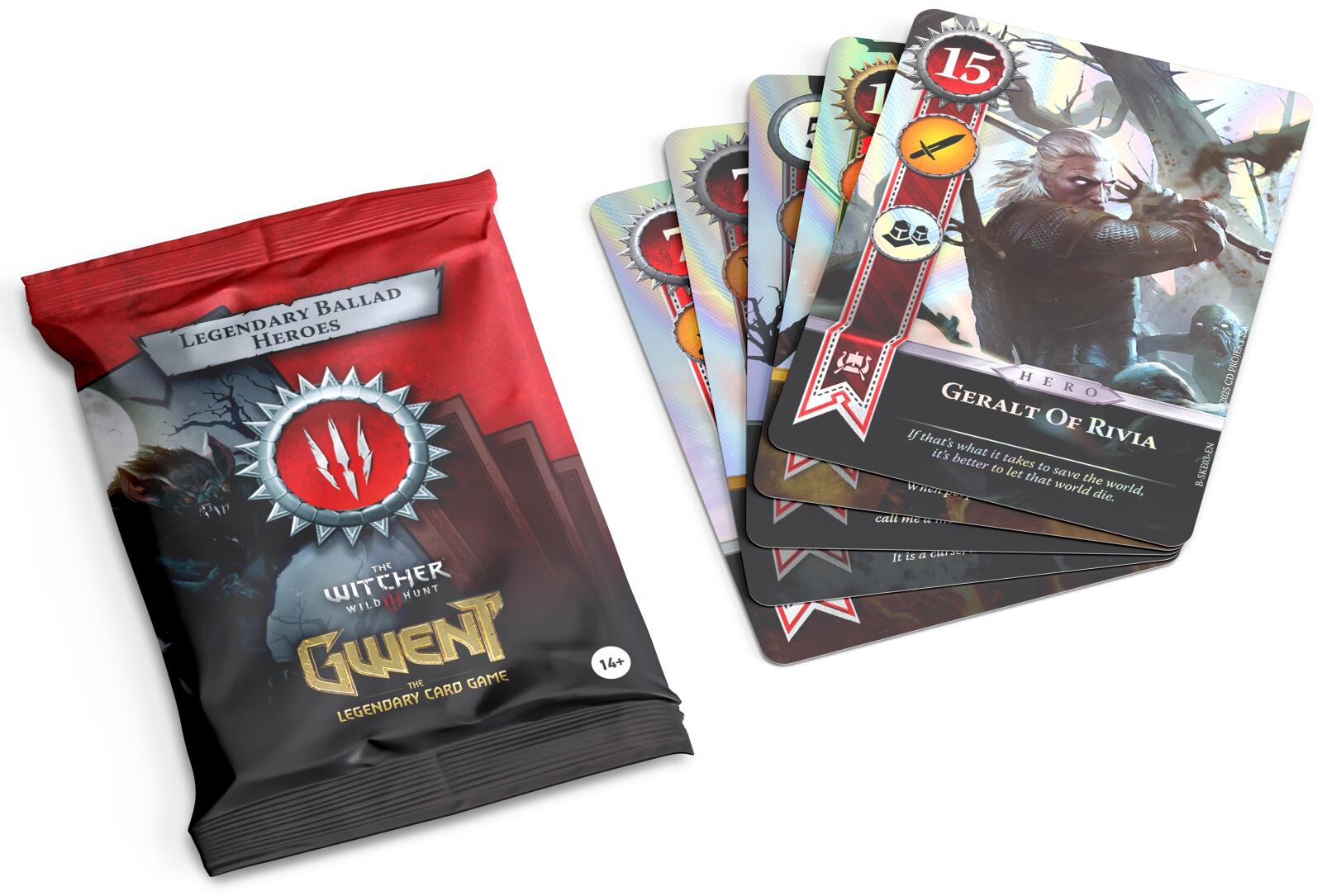 The Witcher : Gwent The Card Game - Legendary Ballad Monsters Card Set